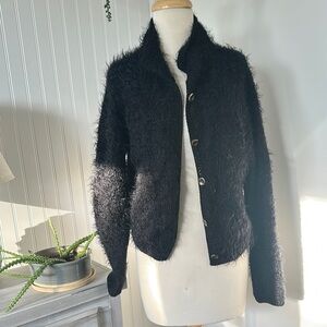Elegant Black Teddy Jacket for Women